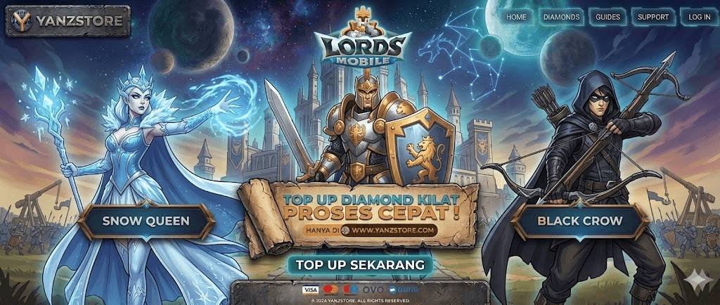 LORDS MOBILE Banner
